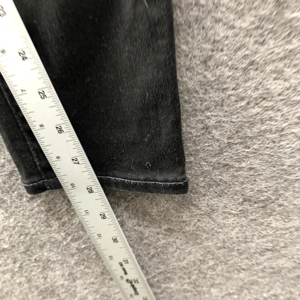 Madewell 10 High-Rise Skinny Jeans Womens 31 Black Denim Stretch Casual Travel - Picture 9 of 11
